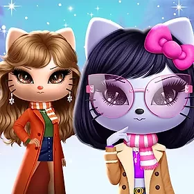 Kitty Squad Winter Dress Up